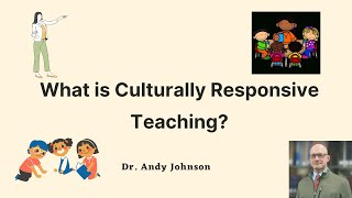 CULTURALLY RESPONSIVE TEACHER PART 1 [upl. by Inalem]