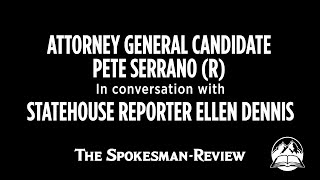 Candidate Conversations Attorney General Candidate Pete Serrano [upl. by Lasala]