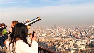 Inside the Eiffel Tower with PARISCityVISION Paris France [upl. by Nirrej616]