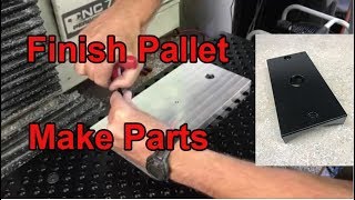 Tooling Plate Pallet System Part 2  Finish Pallet Make Parts [upl. by Ime]