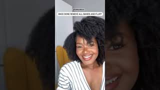 How I revive an old wash and go 4c wash amp go  4c hair care  LimitlessBloom shorts [upl. by Burta321]