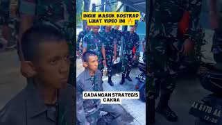 TRADISI MASUK BATALION KOSTRAD CAKRA kostrad tniad short trending tni shortvideo [upl. by Dorita]