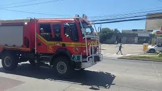 Bomberos QuilpueM32Incidente forestal [upl. by Urban]