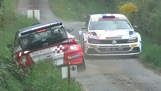 Rallye Lyon Charbonnière 2024 CRASHS [upl. by Alhak]