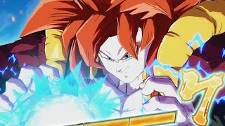 SSJ4 GOGETA ONE SHOTS EVERYONE [upl. by Wahl]