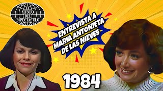 Maria Antonieta de las Nieves en Entrevista con Paty Chapoy  1984 [upl. by Reemas]