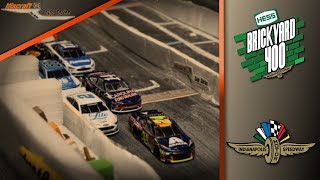 NASCAR StopMotion Miscraft Cup Series S4  R5  Indianapolis [upl. by Arand140]