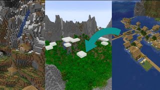 DISCOVERING THE COOLEST MINECRAFT SEEDS [upl. by Yknarf507]