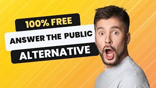 🔥 FREE Answer The Public Alternative  Insanely Useful SEO Tool [upl. by Nelia]