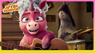 quotHurricanequot Song Clip 🎸🎶 Thelma the Unicorn  Netflix After School [upl. by Esmond]