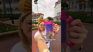 The NEW Disney Dining Plan 🍽️ disney disneyworld [upl. by Gennie]