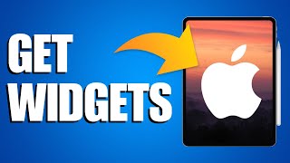 How To Get iPad Widgets Quick amp Easy [upl. by Materi638]