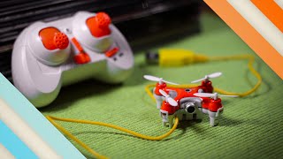 Cheerson CX10C Quadcopter Review amp Flight Worlds Smallest Camera Quadcopter [upl. by Crim]