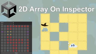 Unity Custom Editor Scripting  How to create a grid in the inspector using a 2D array [upl. by Nylatsyrk105]