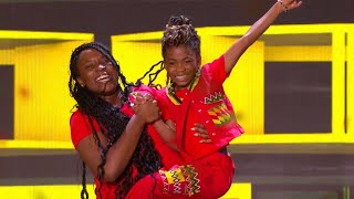 Afronita amp Abigail Qualifies For Britain Got Talent Finals [upl. by Kendal695]