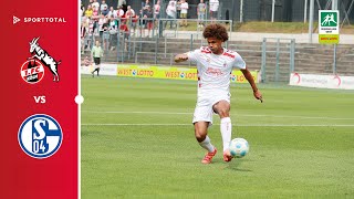 Traumtore beim Duell der Reserven  1 FC Köln U21  FC Schalke 04 U23  Regionalliga West [upl. by Tound263]