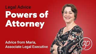 UK Lasting Powers of Attorney What you need to know [upl. by Liatrice]