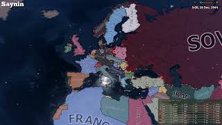 If Germany and France had fought in 1936   Hoi4 Timelapse [upl. by Ron]