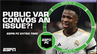 VAR conversations with the referee PUBLIC ANY ISSUES popcorn  ESPN FC Extra Time [upl. by Zere]