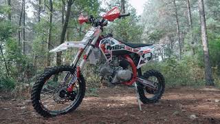 M2R RSR 125cc  140cc Dirt Bike Launch Action Video [upl. by Rey]