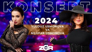 Yulduz Usmonova va Nilufar Usmonova KONSERT DASTURI 2024 [upl. by Akiemahs]