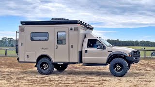 F350 4x4 Ambulance converted to a beautiful Expedition Truck Camper [upl. by Levinson333]