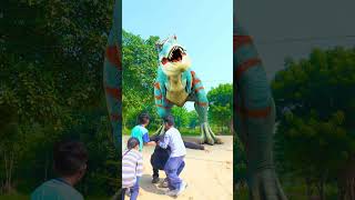 TRex Dinosaur Fight dinosaur dinosaurs jurassicworld [upl. by Eugenius]