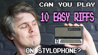 10 Easy Riffs On Stylophone [upl. by Cathee]