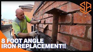 8 FOOT ANGLE IRON REPLACEMENT JOB [upl. by Mussman]