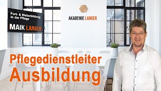 Ausbildung Pflegedienstleiter  Pflegefachkraft Weiterbildung [upl. by Garlaand461]