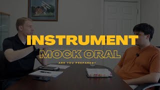 Mock Oral Checkride  Instrument [upl. by Kolosick]