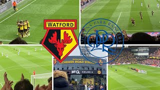 WATFORD DEMOLISH THE R’S  Watford FC Vs QPR VLOG [upl. by Ahsimac]