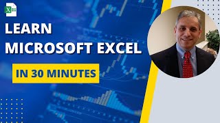 Excel Tutorial Learn Excel in 30 Minutes  Just Right for your New Job Application [upl. by Bank]