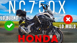 HONDA NC750X Chile 🇨🇱 LO BUENO y LO MALO  FULL REVIEW  47✨T3 [upl. by Pufahl]