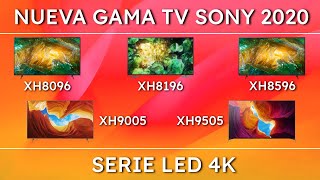 TV Sony gama 2020 Ep1  Serie LED 4K [upl. by Euqinemod95]