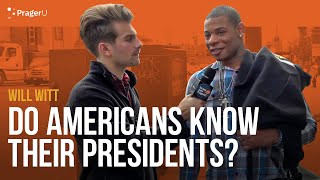 How Well Do Americans Know Their Presidents  Man on the Street [upl. by Tedie]