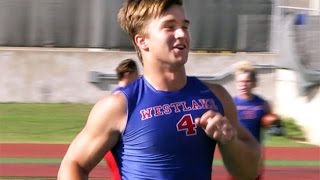 Texas Spotlight Sam Ehlinger 7v7 Highlights 61716 [upl. by Bate]