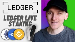 Ledger Live Staking Tutorial How to Stake Using a Ledger Wallet [upl. by Enelrae]