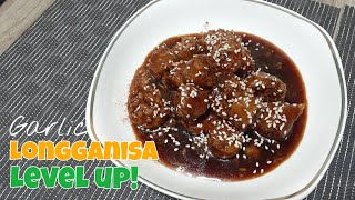 Garlic longganisa recipe  Ulam  Pulutan [upl. by Aciretnahs953]