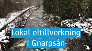 Vattenkraft i Gnarpsån [upl. by Orsino]