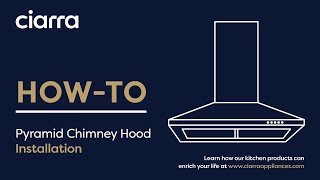 CIARRA Wallmount Cooker Hood Installation  CBCS6201 [upl. by Eberle124]