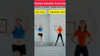 Fitness Aerobic Exercise at home 🔥✅shorts ytshorts fitness aerobic exercise 💯🏋️✅ [upl. by Alac728]