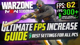 🔧 COD WARZONE 3 Dramatically increase performance  FPS with any setup Best Settings 2024 🖱️🎮✅ [upl. by Nwahsit]