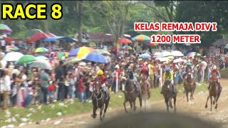 RACE 8  KELAS REMAJA DIV I  PACU KUDA PAYAKUMBUH PIALA GUBERNUR 2024 [upl. by Daryn189]