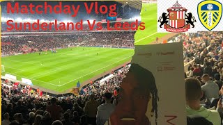 Matchday Vlog Last minute limbs as Sunderland salvage a point against Leeds [upl. by Namharludba120]