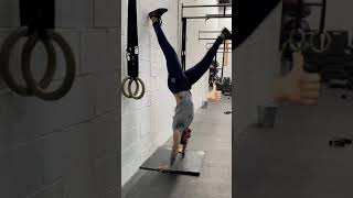 The trick to get MORE Handstand Pushups or Deficit HSPU [upl. by Midge]