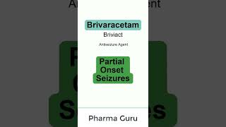 Brivaracetam  Briviact  In a nutshell [upl. by Strenta]