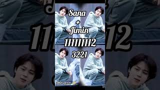 Love percent💕✨ 💜ᗷTS⟭⟬💜 short videosana jimin💜💜❤ [upl. by Christabelle973]