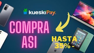 Como PAGAR con KUESKI PAY y aprovechar 3520  de descuento en este BUEN FIN 2021 Telmov DotoMobo [upl. by Arel]