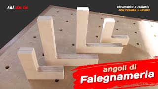 Angoli di falegnameria Fai da te in compensato [upl. by Langelo297]